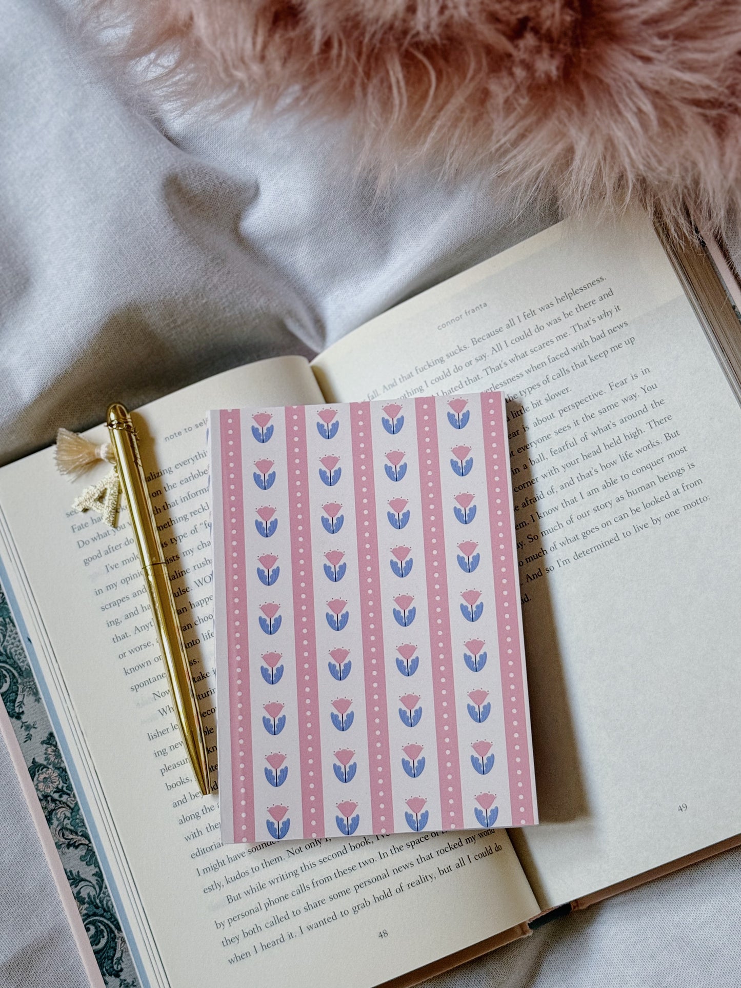 Flowers A6 notebook