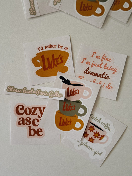 Gilmore Girls sticker pack
