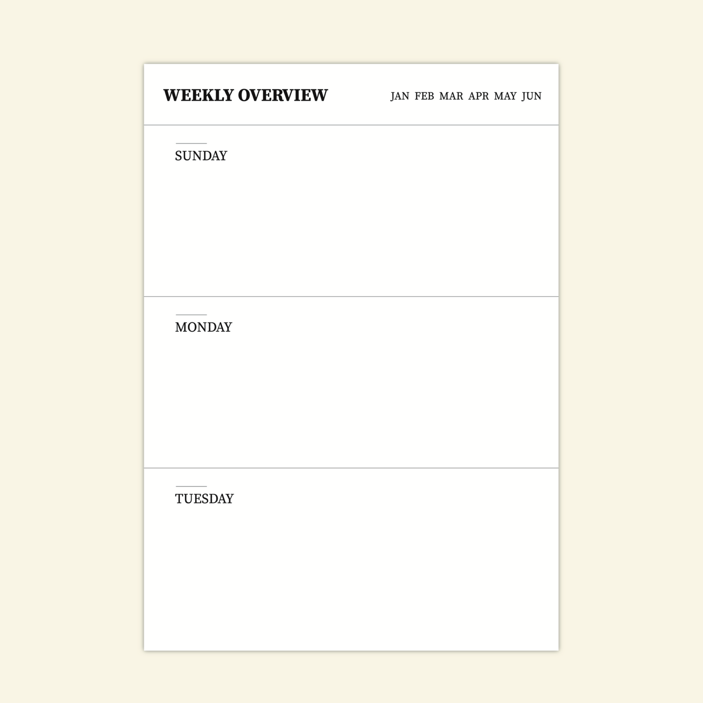 Living my best life (undated planner)