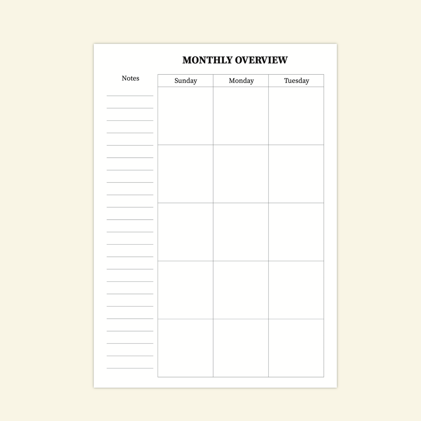 Living my best life (undated planner)