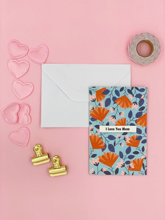 I love you mom card