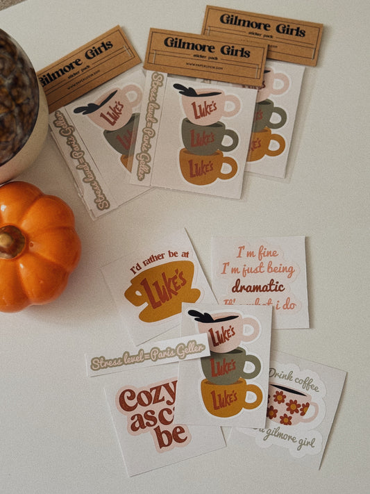 Gilmore Girls sticker pack