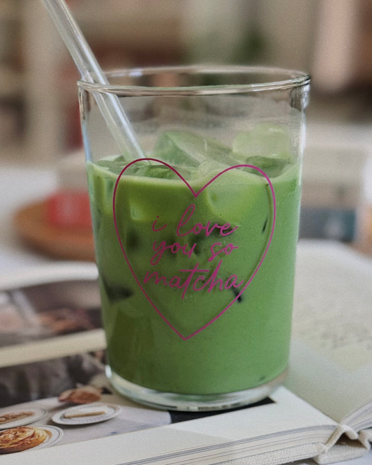 I love you so matcha cup