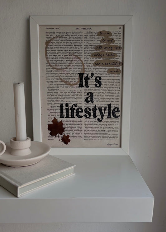 It’s a lifestyle art print