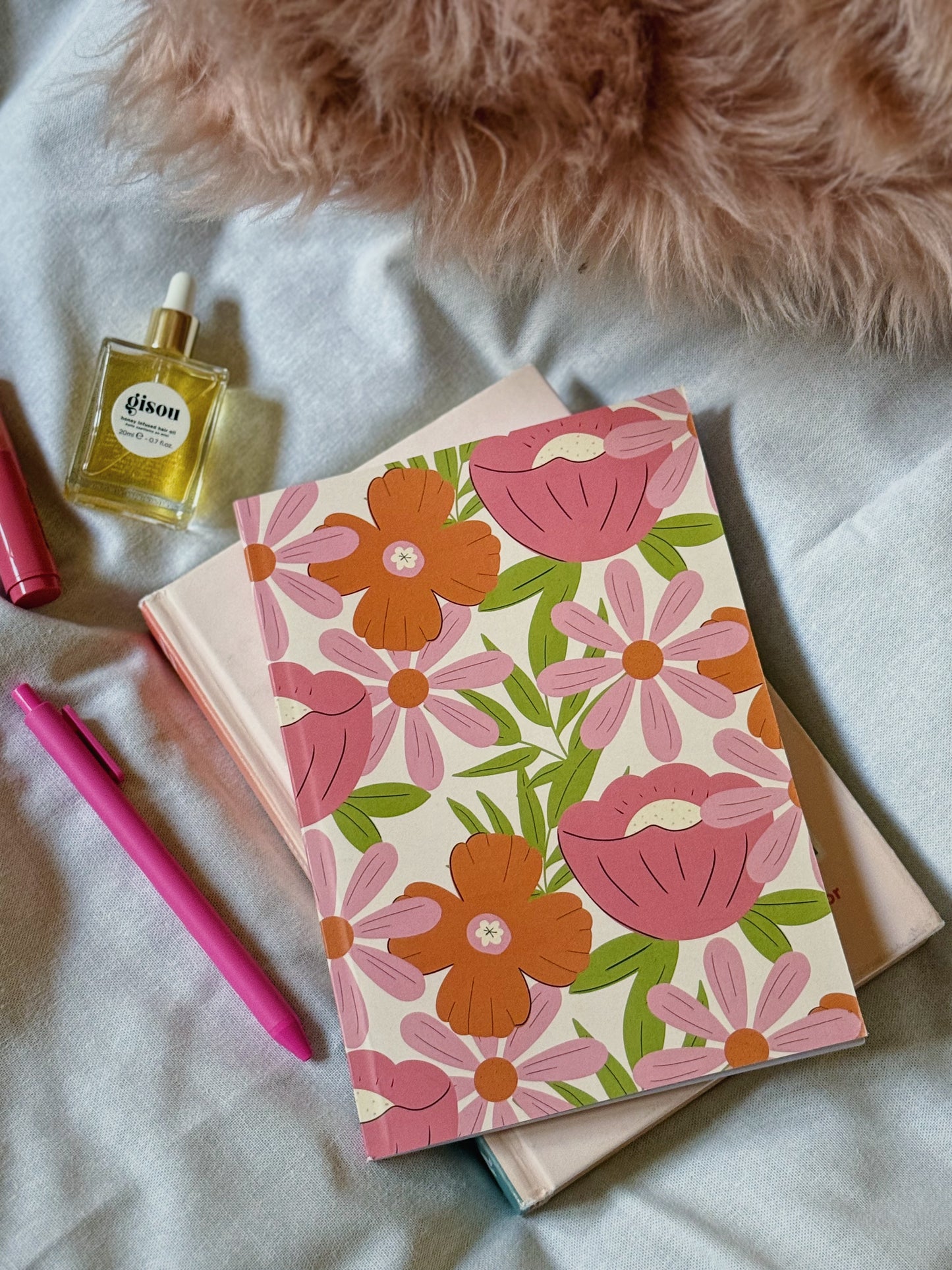 Flowers A5 notebook