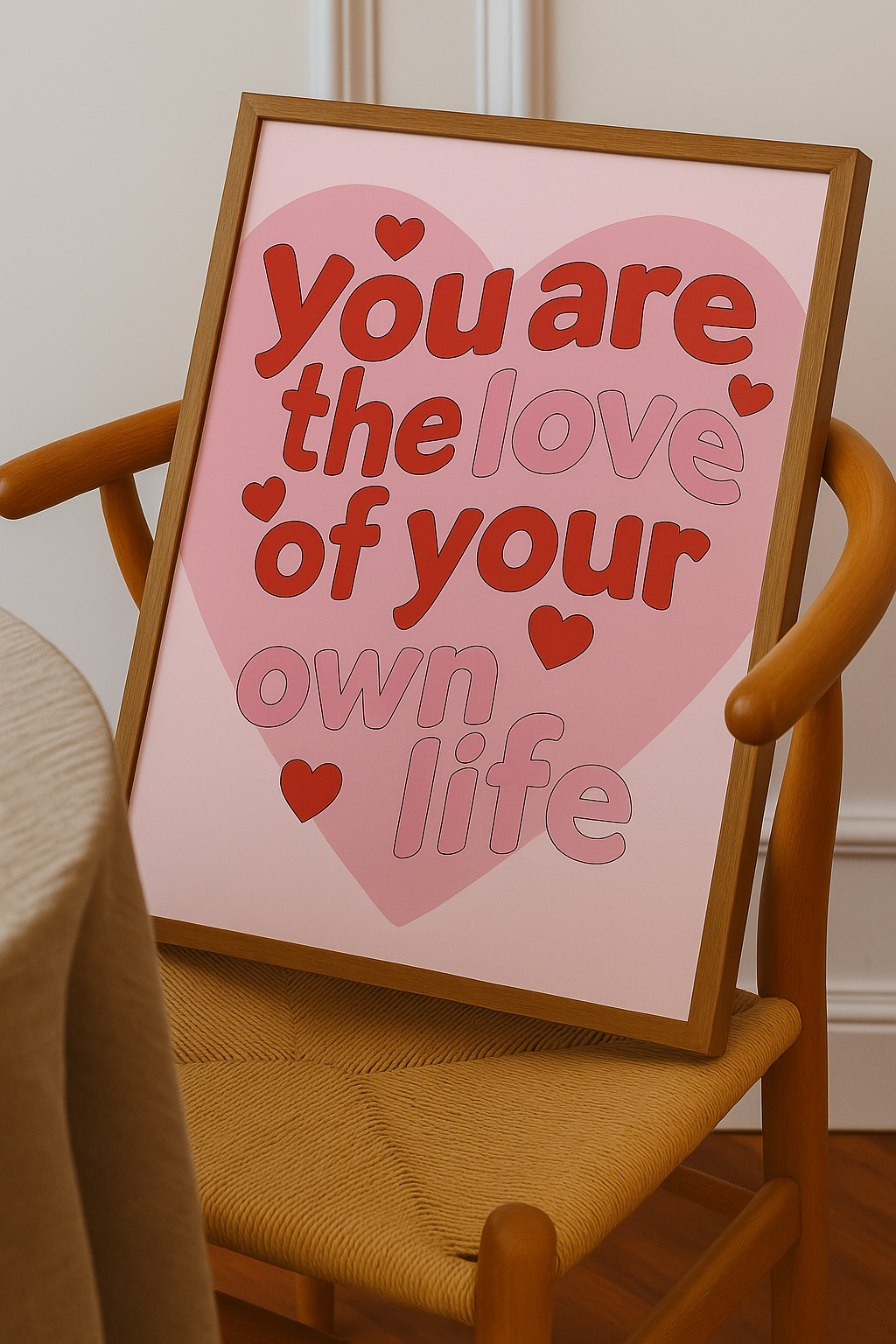 You are the love of your own life