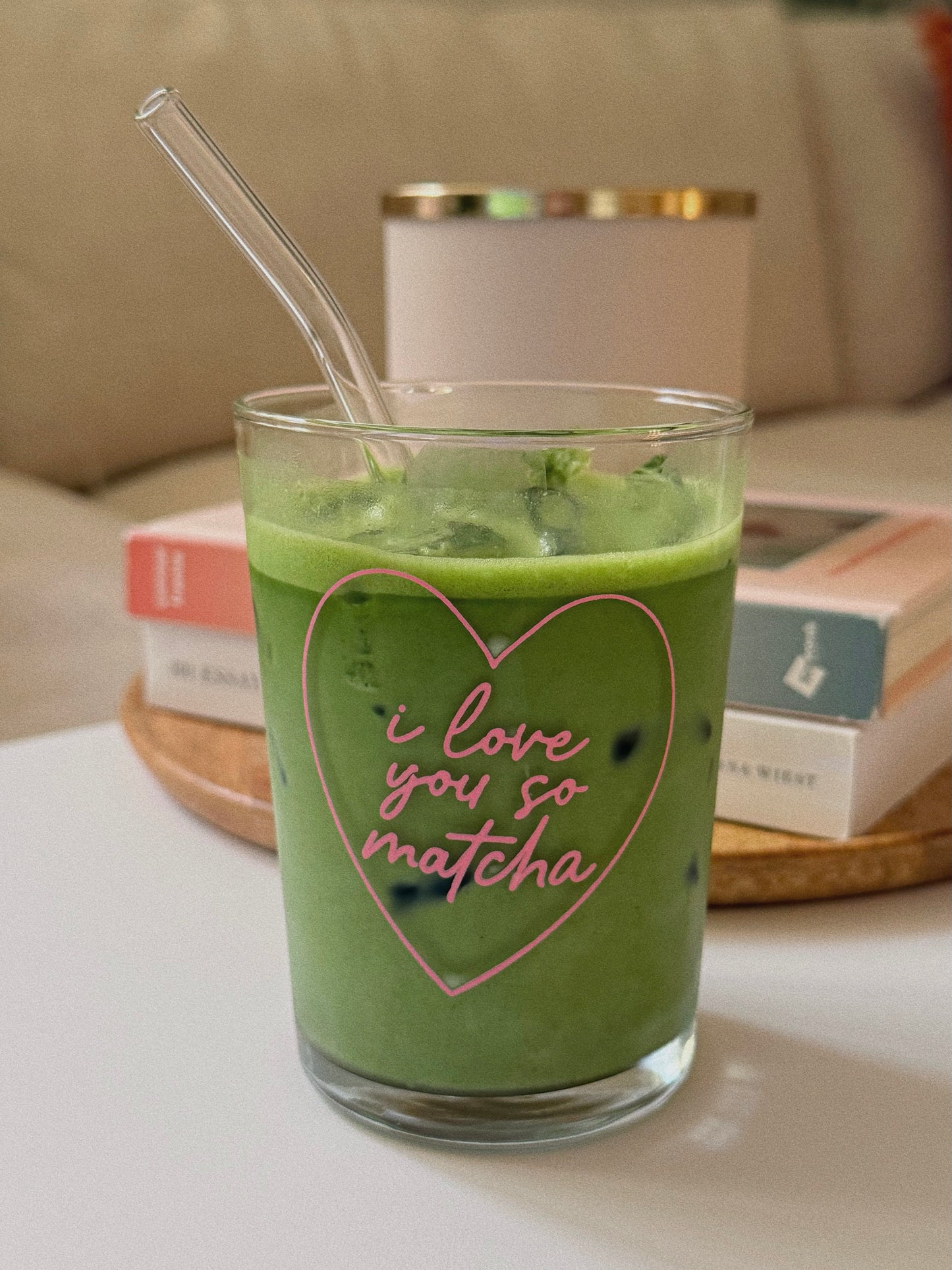 I love you so matcha cup