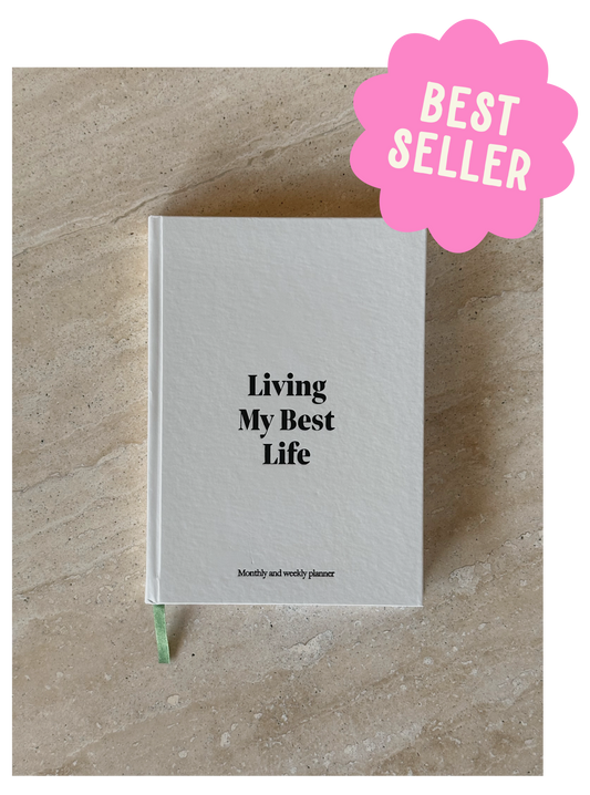 Living my best life (undated planner)