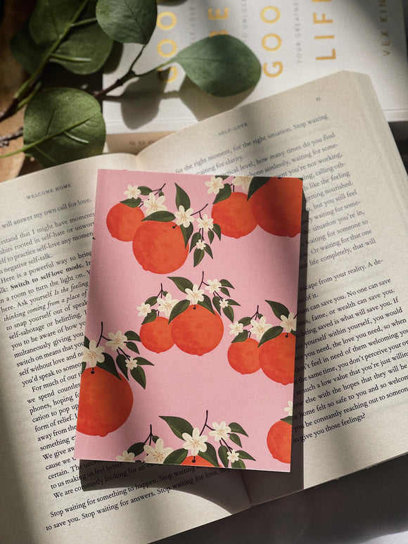 Oranges notebook