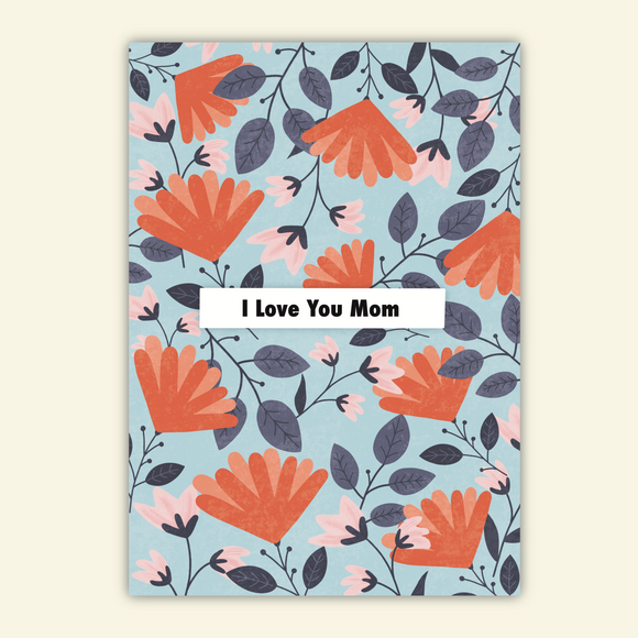 I love you mom card