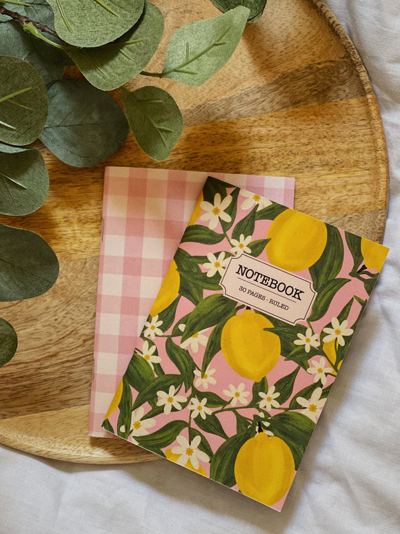 Lemon pocket notebooks