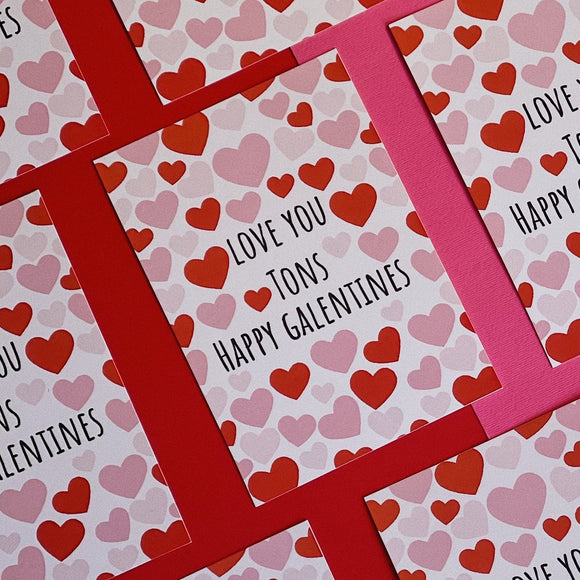 Galentines card